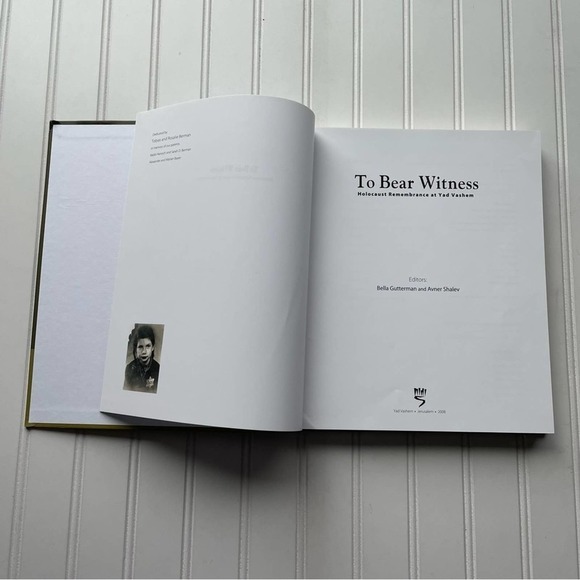 TO BEAR WITNESS Holocaust Remembrance at Yad Vashem Israel Hardcover 2012 VG - Picture 7 of 16
